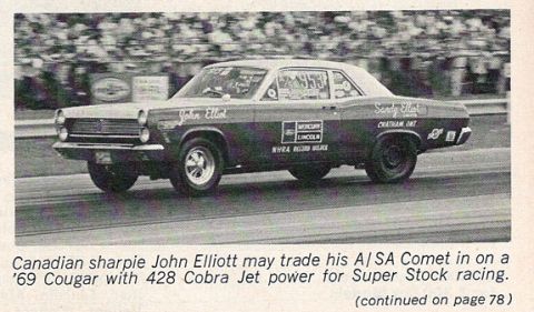 1967 Ford Fairlane - John Eliot Comet