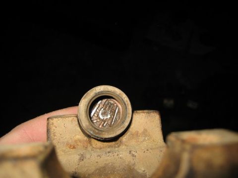 2004 Ford F-150 - A close-up view of a mechanical component, possibly from a vehicle's engine or drivetrain.