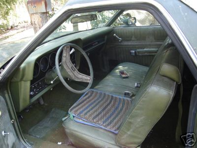 1975 Ford Ranchero - Interior is in good shape