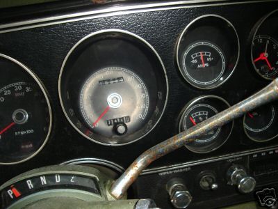 1975 Ford Ranchero - Dash picture