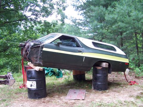 1975 Ford Ranchero - Body waiting for frame to be done
