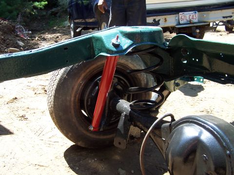 1975 Ford Ranchero - Left rear suspension
