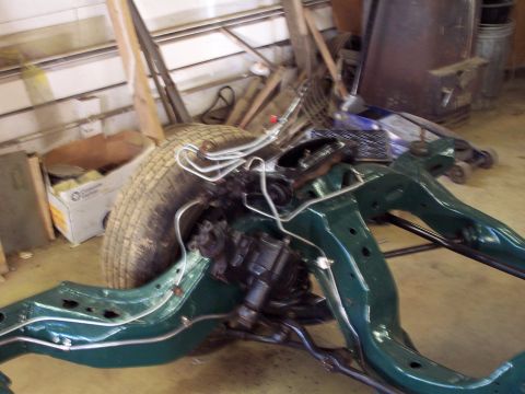 1975 Ford Ranchero - A little blurry but, new fuel and fron brake lines
