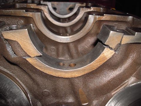 1984 Ford Crown Victoria LTD - The main cap register had a little fretting....