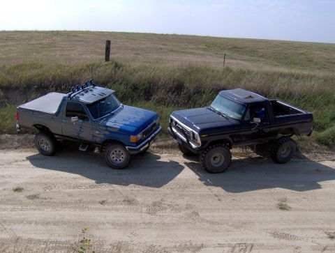 mine and tylers - 1987 Ford Bronco
