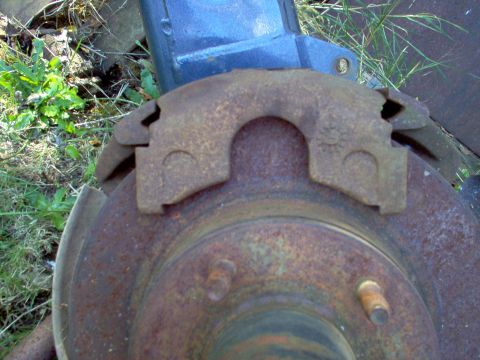 1986 Ford Bronco - 86 passenger side caliper