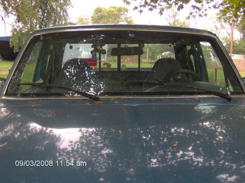 1993 Ford F-150 - windshield outside shot