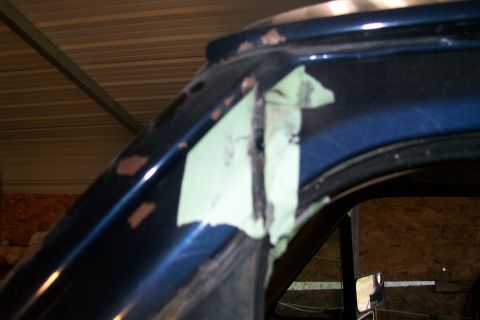 1988 Ford Bronco - The surgery begins on the Blue Bronco.