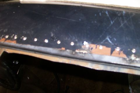 1988 Ford Bronco - Decided to rivet the window guides in, instead of welding, makes it less permanent in case I need to change something, and my welding isn't…