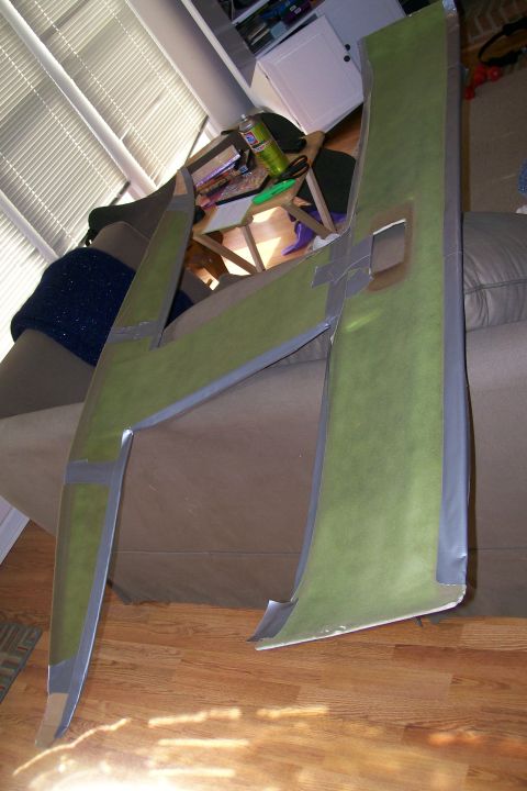 1988 Ford Bronco - The headboard removed and cut to size. This was much harder to do then the headliner on the Cent as the board was made of foam, instead of…