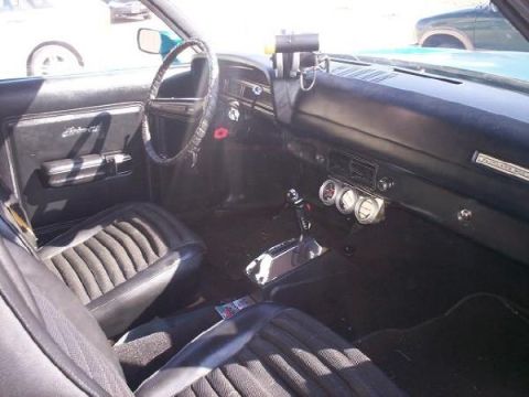 1970 Ford Fairlane - Interior view of a 1970 Ford Fairlane, highlighting the dashboard and seating.