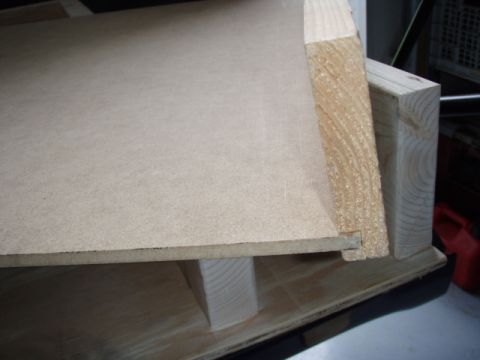 1996 Ford Bronco - I used 1x4's for the drawer sides and 1/4" MDF. I also cut 1/4" dado's in the sides.