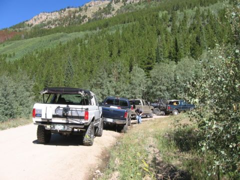 1995 Ford Bronco - staging, airing down, yada yada.