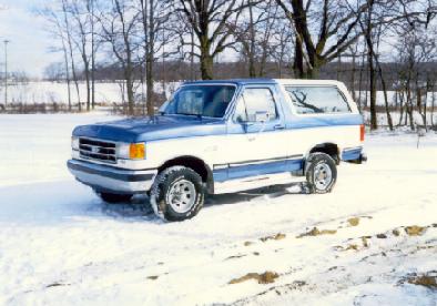1990 Ford Bronco “appetite for chevys”