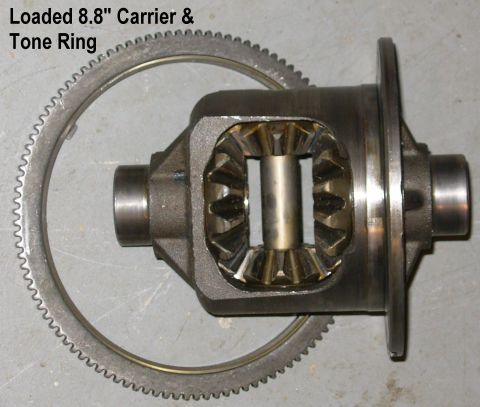 1983 Ford Bronco - SOLD 8.8" Carrier & Tone Ring (E7TZ-4B409-B) from '02 Explorer IRS Actual weight 15.4 lbs