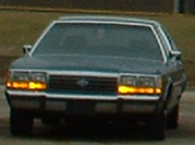 1988 Ford Crown Victoria - Another pic of Papa Smurf
