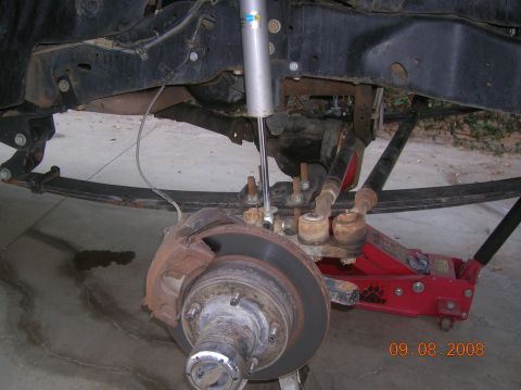 1985 Ford Bronco - teardown begun on pass. side