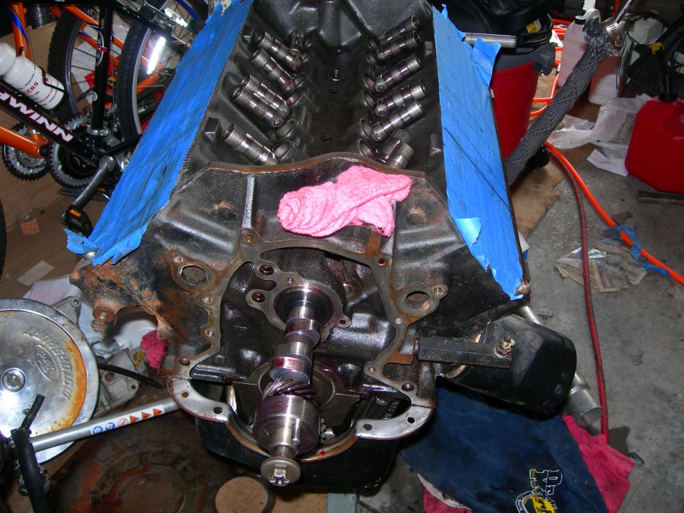 Well....could not afford to finish the 6 shooter at this point.  Grabbed the 351 out of the Bronco, gonna make some chanes to it and stuff it into the car until I can finish the 3.8.