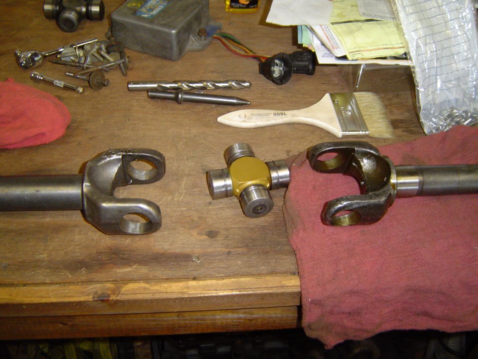 Got my warrantied shafts, so time to put them together with the superjoints