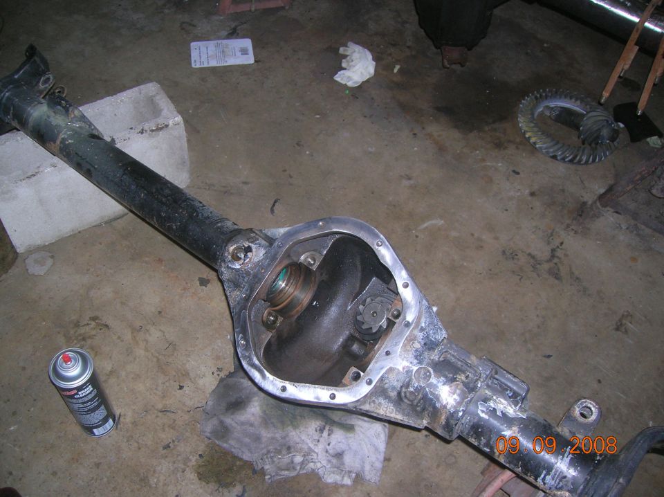 front carrier removed