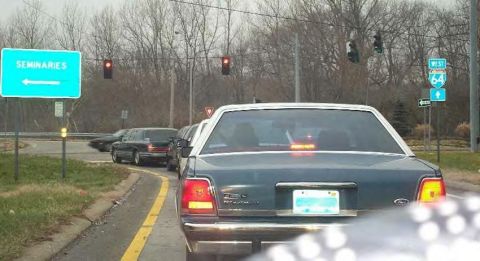 1988 Ford Crown Victoria - Waiting for the light