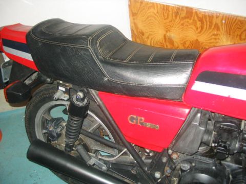 1981 Kawasaki Bayou - near NOS Kawasaki sport seat