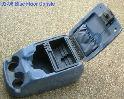 1983 Ford Bronco - Blue '92-96 Floor Console (F2TZ18045A36C) Includes CD Tray & all fasteners. [url=http://www.supermotors.net/registry/media/254300_1] http:/…
