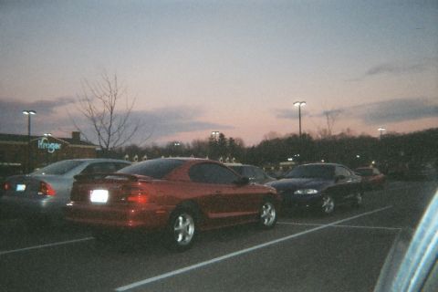 1988 Ford LTD Crown Victoria - My friend's '95 GT and another guy's '95 GT.