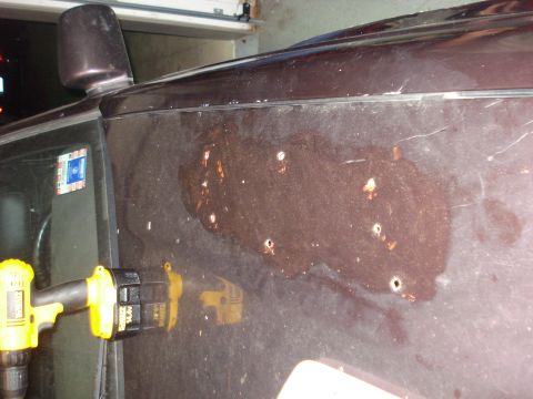 1996 Ford Bronco - Holes Drilled