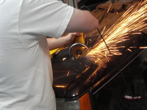 1996 Ford Bronco - More Cutting
