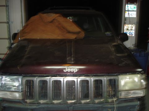 1996 Ford Bronco - Louver test fit after paint. Still need some fine tuning.