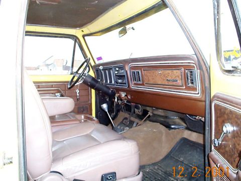 1978 Ford Bronco - Interior.