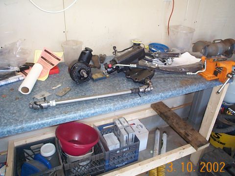 1978 Ford Bronco - New stearing parts.