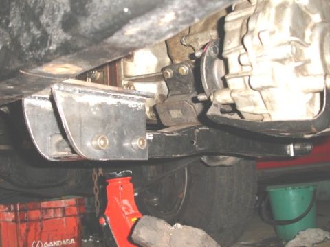 1980 Ford Bronco - Transmission crossmember