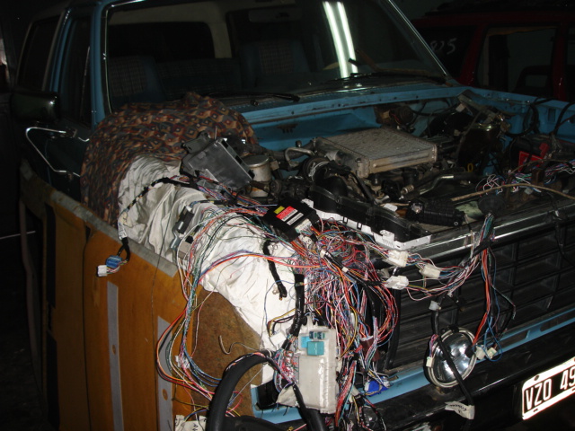 some trouble with the electronic engine......jejeje