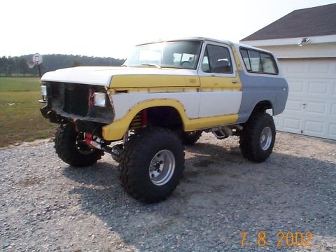 1978 Ford Bronco - Exterior in progress.