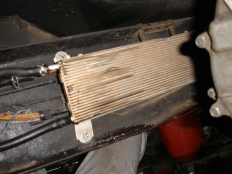 1980 Ford Bronco - diesel fuell cooler in the return line