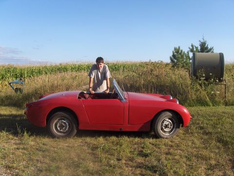 1958 MG Midget “Austin Healy Sprite (Red Rumbler)”
