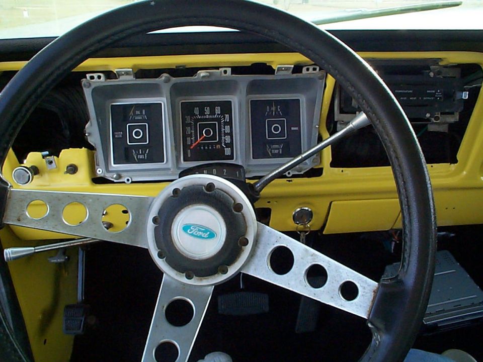 100 MPH speedometer upgrade.