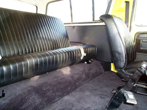 1978 Ford Bronco - Back seat mounted in place.