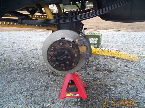 1978 Ford Bronco - Drivers rear disc brake 2.