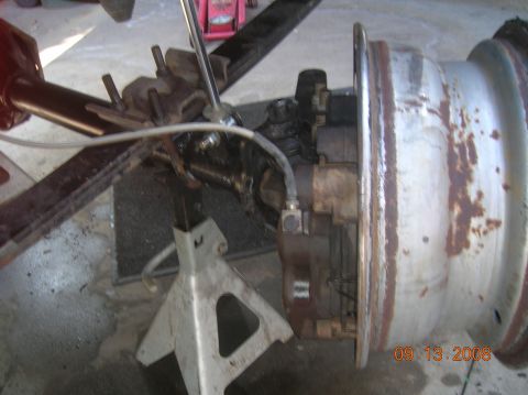 1985 Ford Bronco - checking for clearance rr of wheel