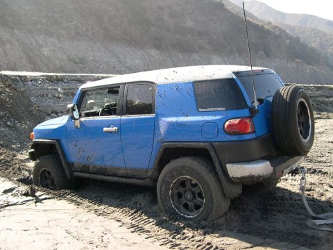 2007 Toyota FJ Cruiser - Ooops a bit of a soft spot.