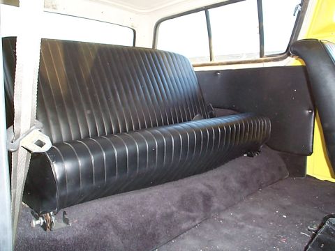 1978 Ford Bronco - Back seat area.