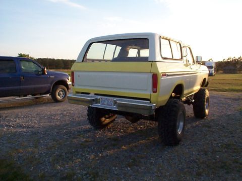 1978 Ford Bronco - Rear of the Bronco.