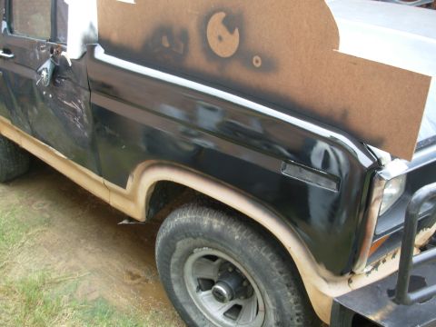 1983 Ford Bronco - Then another topcoat.