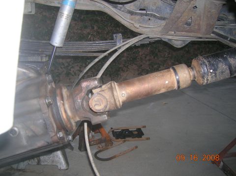 1985 Ford Bronco - pinion angle
