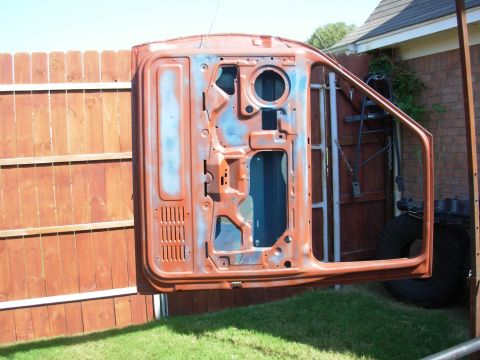 1983 Ford Bronco - Since this paint was in MUCH better condition than the fender, I only primed where I hit metal.