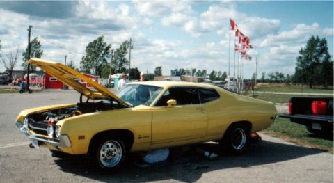 1970 Ford Torino - in the pits