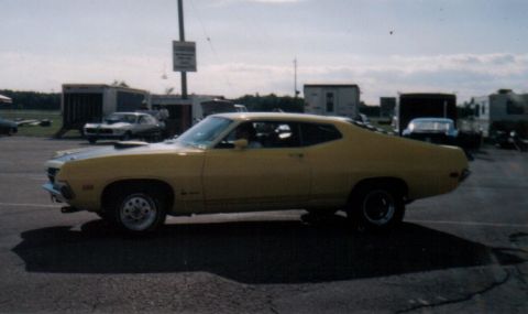 1970 Ford Torino - On my way to the staging lanes
